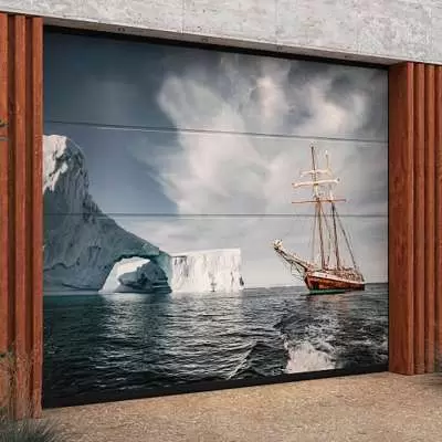 Гаражные ворота Prestige с цифровой печатью Гаражные ворота Prestige с цифровой печатью